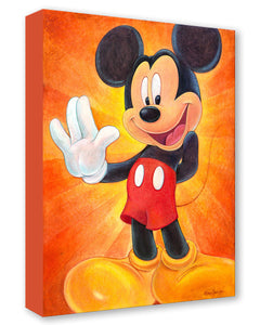 "Hi, I’m Mickey Mouse" by Bret Iwan | Petite Signed and Numbered Edition
