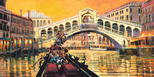 Load image into Gallery viewer, &quot;Lights in the Venice Canal&quot; by Rodel Gonzalez