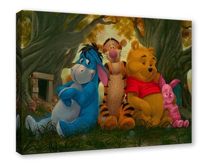 "Pooh and His Pals" by Jared Franco | Signed and Numbered Edition