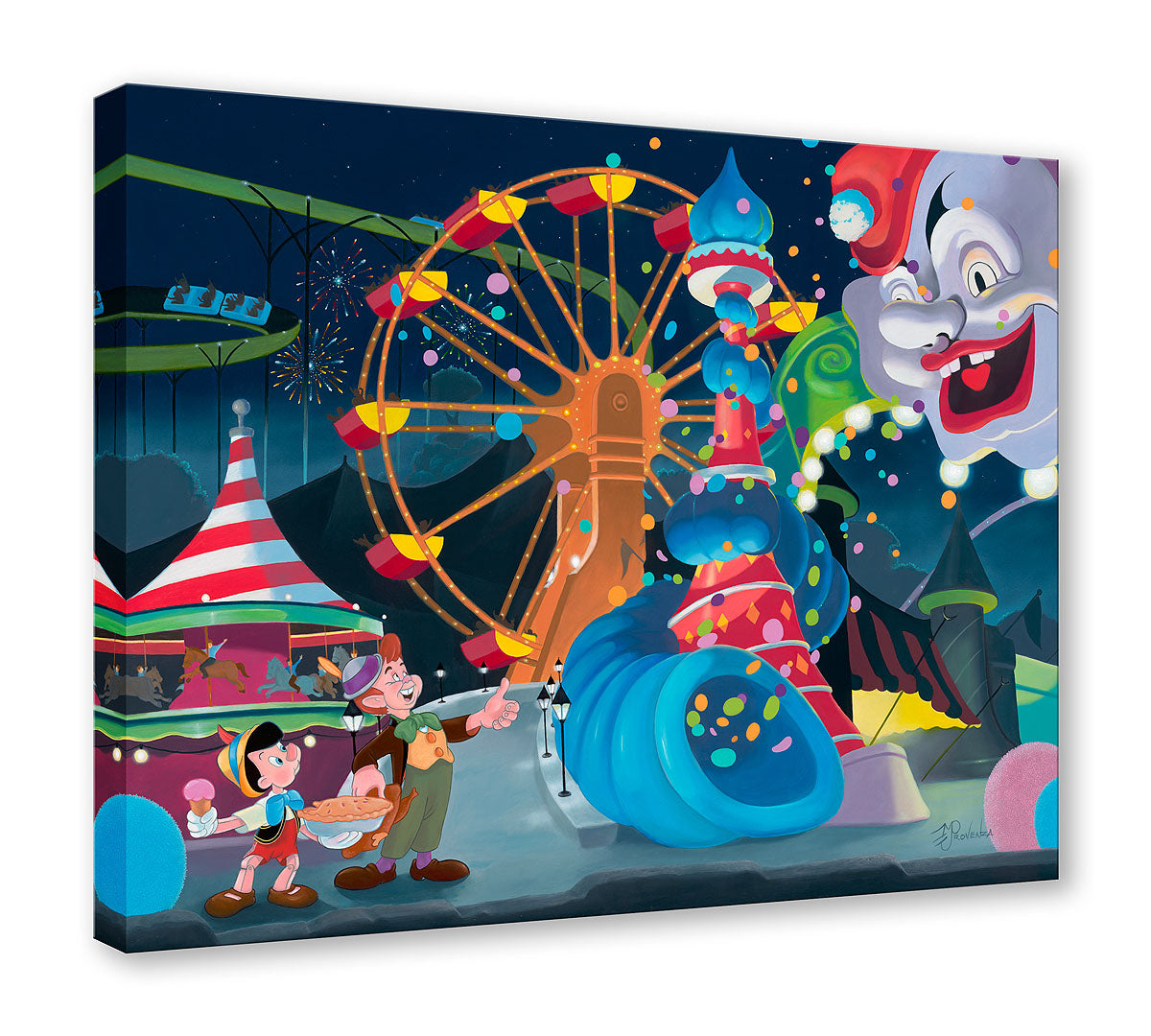 絵画 Disney Pinocchio Art Edition PINOCCHIO ORIGINAL DISNEY ART EDITIONS SERIGRAPH PRINT 27 3