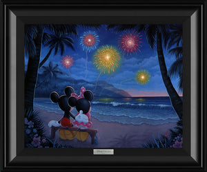 "Evening Fireworks on the Beach" by Tim Rogerson