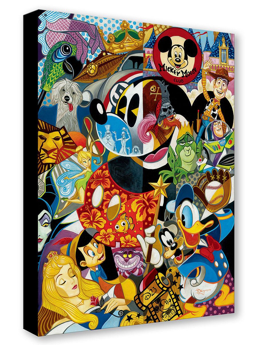 Disney Pinocchio Art Edition 猫の絵画 絵画