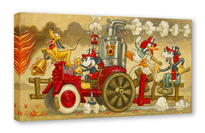 "Mickey's Fire Brigade" by Tim Rogerson | Signed and Numbered Edition