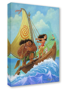 "Moana Knows the Way" by Tim Rogerson | Signed and Numbered Edition