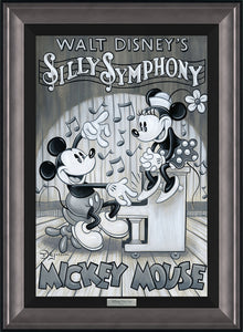 Disney Cartoon Poster Mickey Minnie Christmas Gift Prints Canvas