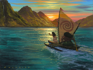 "Sailing Into the Sun" by Walfrido Garcia