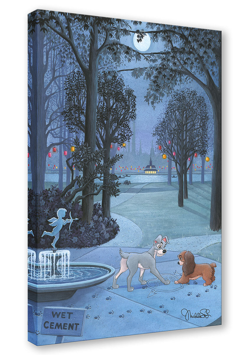 新品　WDW限定 ディズニー　アート　ミシェルセントローレン　fine art 新品 WDW限定 ディズニー アート ミシェルセントローレン fine