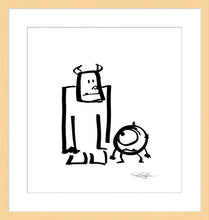 Load image into Gallery viewer, &quot;Sullivan and Mike&quot; by Pete Docter