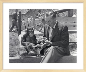 "Walt & Mr. Stubbs" from Disney Photo Archives
