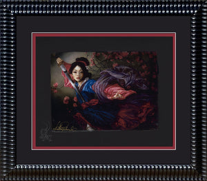 "The Elegant Warrior" by Heather Edwards |Signed and Numbered Chiarograph Edition