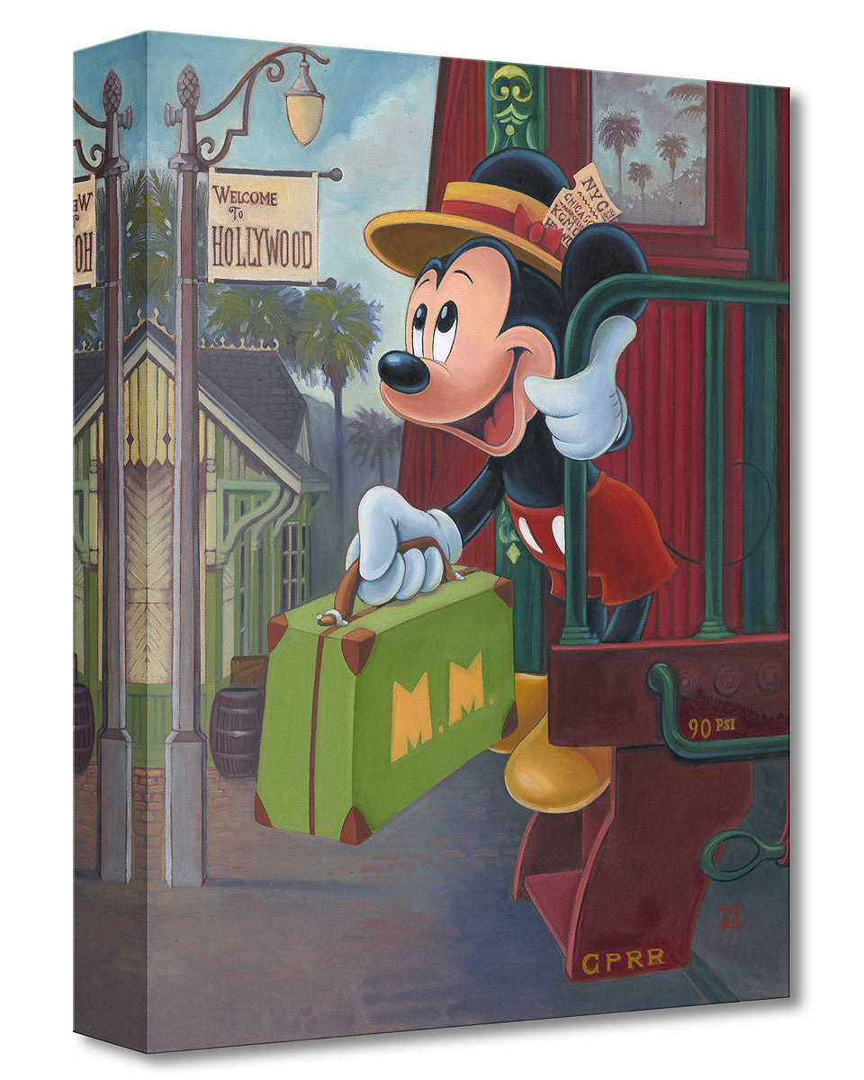 Bret Iwan Sequoia Mickey Mouse Disney Autographed Screen store Print Poster