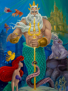 "Triton’s Kingdom" by Jared Franco | Signed and Numbered Edition