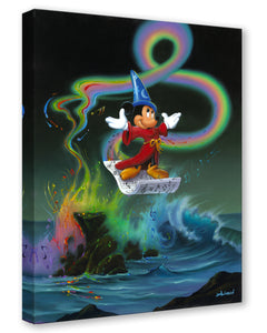 "Mickey Making Magic" by Jim Warren | Signed and Numbered Edition