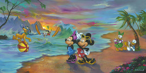 "Mickey and the Gang’s Hawaiian Vacation" by Jim Warren | Signed and Numbered Edition