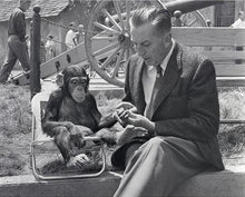 Load image into Gallery viewer, &quot;Walt &amp; Mr. Stubbs&quot; from Disney Photo Archives